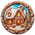 10 3D Look Gingerbread Cookie Sign, Wreath Sign, Home Decor