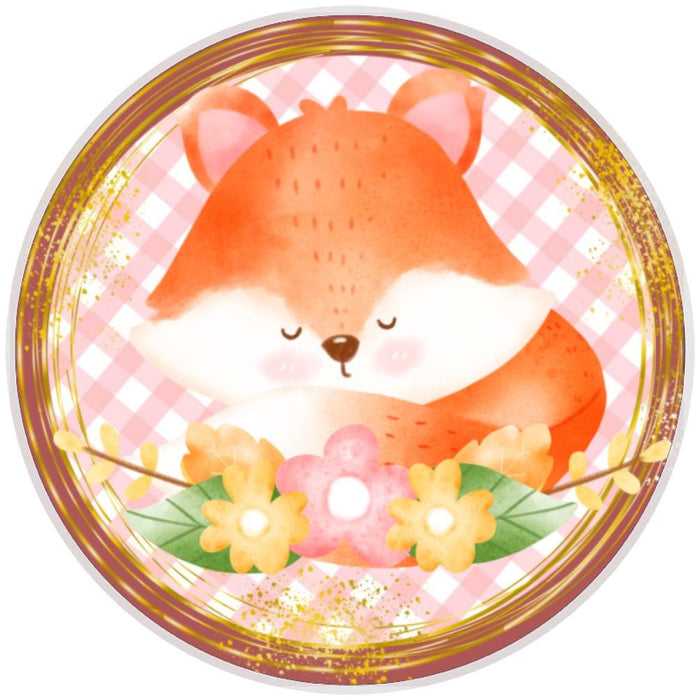10 Baby Fox Sign, Wreath Sign, Home Decor