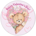 10 Bear Happy Valentines Day Sign, Wreath Sign, Home Decor