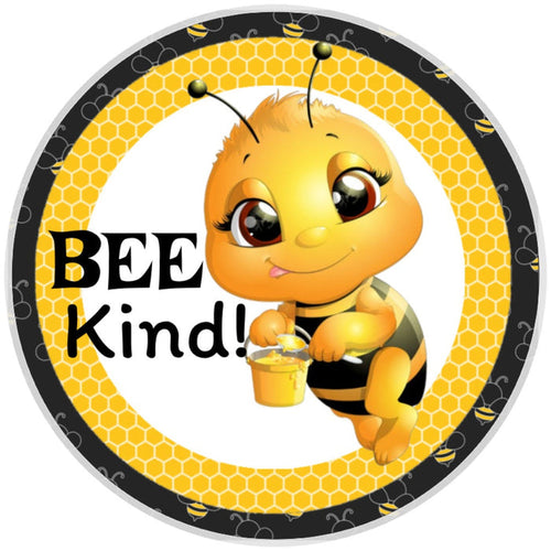 10 Bee Kind Sign, Home Decor, Metal Sign, The Ritzy Cactus