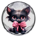 10 Black Cat Halloween  Sign, Wreath Sign, Metal Sign, Home Decor
