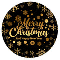 10 Black & Gold Merry Christmas  New Year Sign, Wreath Sign, Home Decor