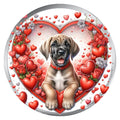 10  Blood Hound Dog Valentine  Sign, Wreath Sign, Home Decor, Gift