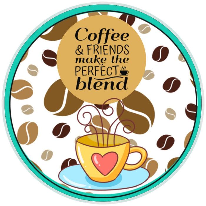 10 Coffee Friends Sign, Wreath Sign, Home Decor