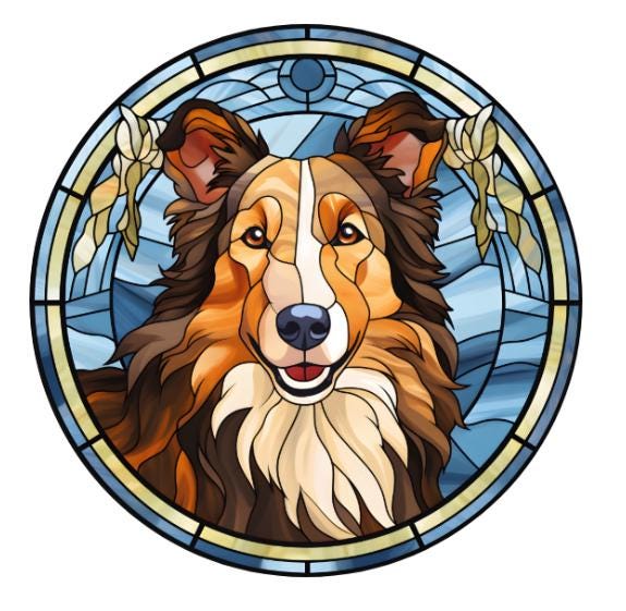 10 Collie Dog Sign, Metal Wreath Sign, Home Decor