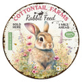 10 Cottontail Farms Bunny Sign, Wreath Sign, Home Decor