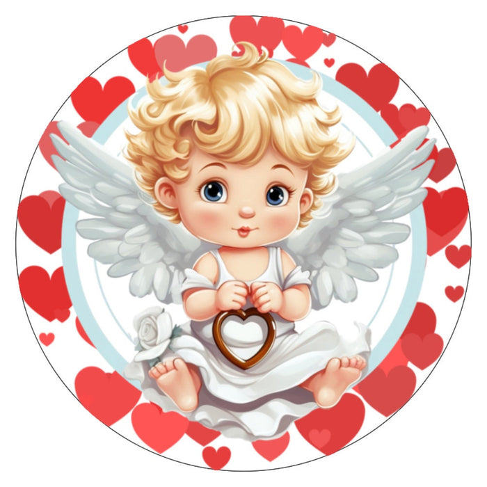 10  Cupid Valentine  Sign, Wreath Sign, Home Decor
