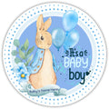 10 Customizable Its A Boy Baby Bunny Sign, Wreath Sign, Home Decor, Metal Sign, The Ritzy Cactus