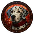 10 Dalmatian Dog Sign, Metal Wreath Sign, Home Decor
