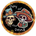 10 Day Of The Dead Sign, Wreath Sign, Home Decor