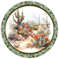 10 Desert Cactus Sign, Wreath Sign, Home Decor