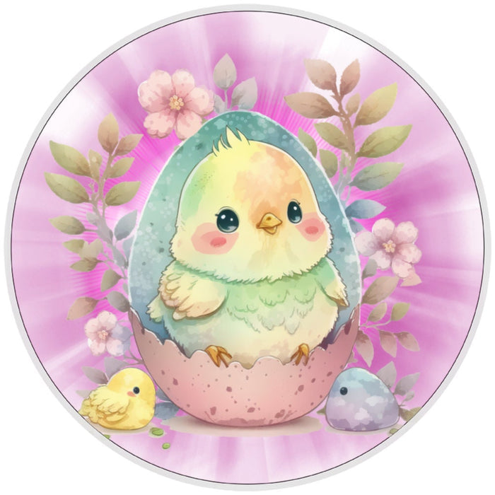 10 Easter Chick Sign, Wreath Sign, Home Decor