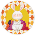 10 Fall Bunny Sign, Autumn Sign, Wreath Sign, Home Decor