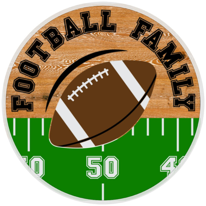 10 Family Football Sign, Wreath Sign, Home Decor