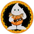 10 Ghost Pumpkin Boo Sign, Wreath Sign, Home Decor