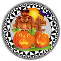 10 Halloween Fall Turkey Sign, Metal Wreath Sign, Home Decor