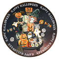 10 Halloween Happy Friends Sign, Halloween Wreath Sign, Metal Sign,  Home Decor