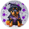 10 Halloween Rottweiler Dog Sign, Wreath Sign, Home Decor