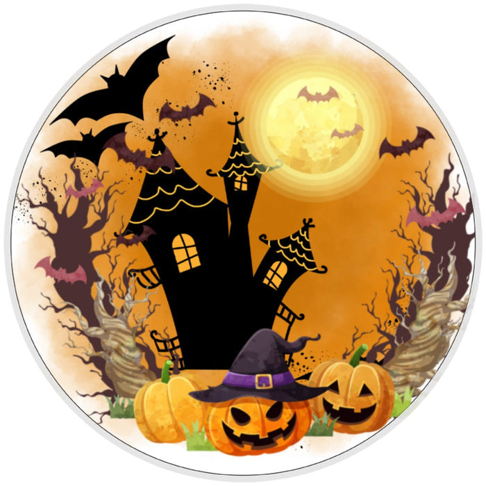 10 Halloween Sign, Wreath Sign, Home Decor