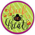 10 Halloween Trick Or Treat Sign, Halloween Wreath Sign, Home Decor