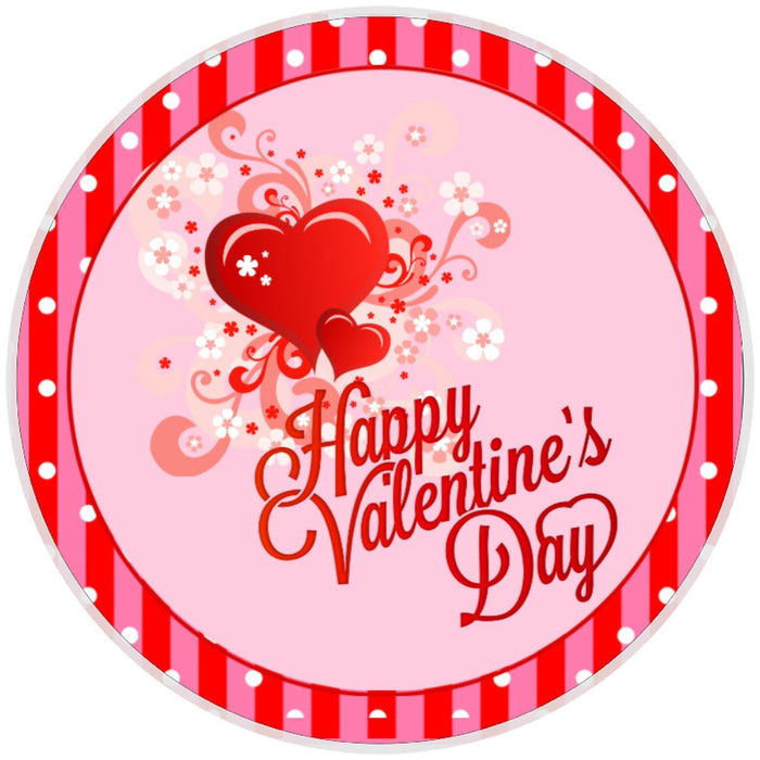 10 Happy Valentines  Day Sign, Wreath Sign, Home Decor, Metal Sign, The Ritzy Cactus
