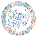 10 Hello Spring Daisy Sign, Wreath Sign, Home Decor