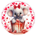 10 Koala Valentine Sign, Wreath Sign, Home Decor