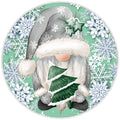 10 Mint Winter Gnome Sign, Halloween Wreath Sign, Home Decor, The Ritzy Cactus, Gift
