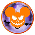10 Mouse Halloween Skeleton Wreath Sign, Metal Wreath Sign, Home Decor