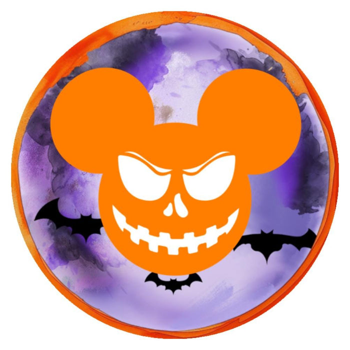 10 Mouse Halloween Skeleton Wreath Sign, Metal Wreath Sign, Home Decor