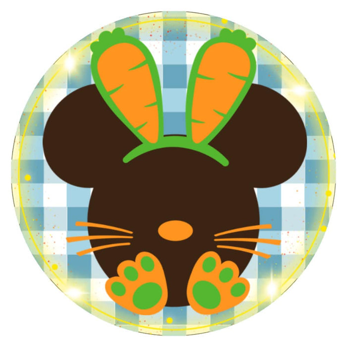 10 Mouse Plaid Easter Sign, Wreath Sign, Metal sign, Home Decor
