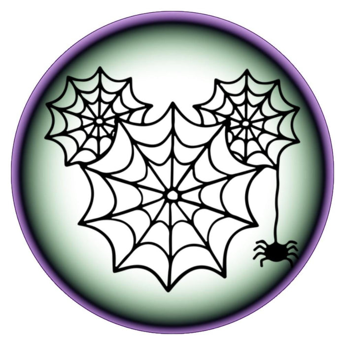 10 Mouse Spider Web Halloween Wreath Sign, Metal Wreath Sign, Home Decor