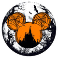 10 Mouse Spooky Halloween Wreath Sign, Metal Wreath Sign, Home Decor