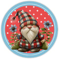 10 Patriotic Gnome Sign, Wreath Sign, Home Decor