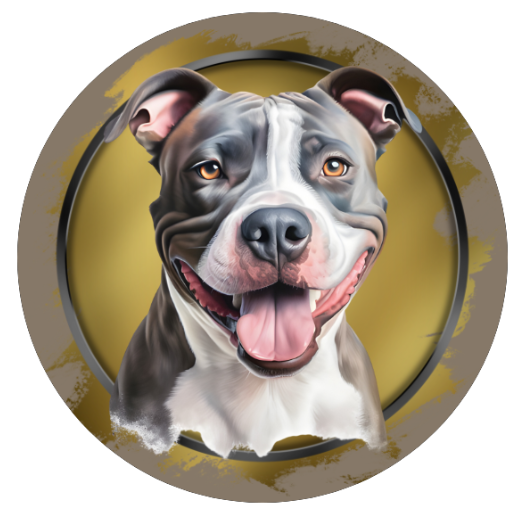 10” Pit Bull Pitty Gold Dog Wreath Sign, Wreath Sign, Home Decor, Metal Sign, The Ritzy Cactus