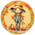 10 Plaid Scarecrow Sign, Wreath Sign, Home Decor