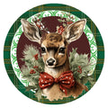 10 Reindeer Christmas Sign, Wreath Sign, Home Decor