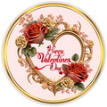 10 Rose Gold Valentine Sign, Wreath Sign, Home Decor