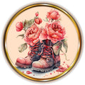 10 Rustic Boot Floral Sign, Wreath Sign, Home Decor