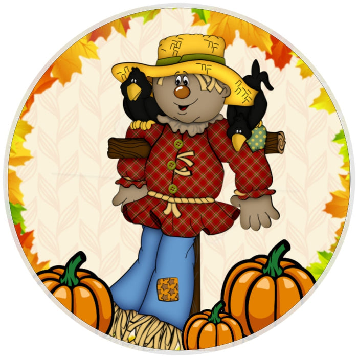 10 Scarecrow Sign, Wreath Sign, Home Decor