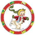10 Skating Snowman Sign, Wreath Metal Sign, Home Decor
