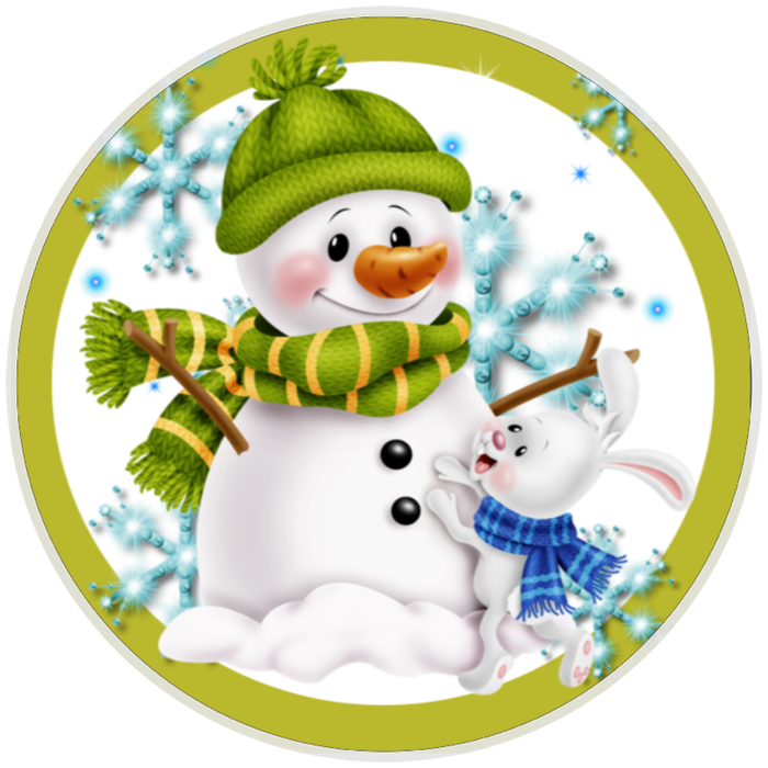 10” Snow Friends Snowman Winter Sign, Home Decor, Aluminum, The Ritzy Cactus