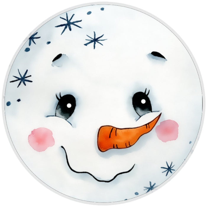 10 Snowman Face Sign, Wreath Sign, Home Decor