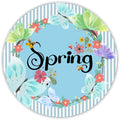 10 Spring Butterfly Sign, Wreath Sign, Home Decor, Metal Sign, The Ritzy Cactus