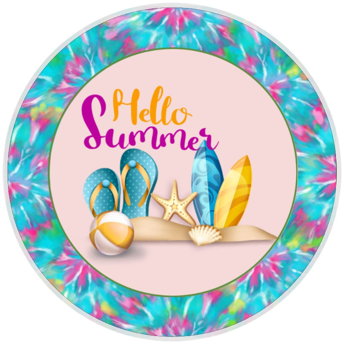 10 Summer Beach Sign, Sunshine Wreath Wreath Sign, Home Decor