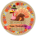 10 Thanksgiving Turkey Sign, Wreath Sign, Home Decor