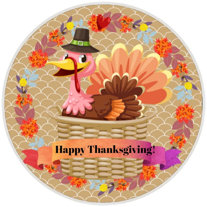 10 Thanksgiving Turkey Sign, Wreath Sign, Home Decor