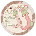 10” The Stockings Were Hung Christmas Sign, Wreath Sign, Home Decor, The Ritzy Cactus, Gift