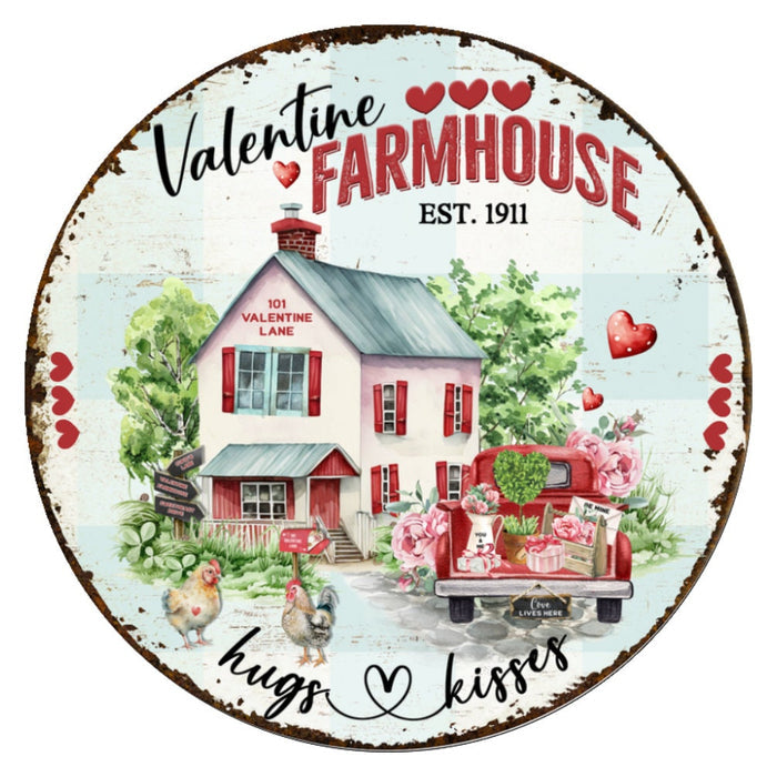 10 Valentine  Farmhouse Sign, Wreath Sign, Home Decor