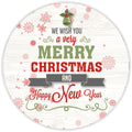 10 Wishing You Merry Christmas Sign, Wreath Sign, Home Decor